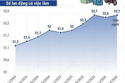 Quý II/2026: Lao động có việc làm tăng