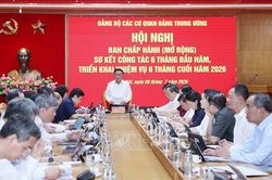 C&aacute;c cơ quan Đảng Trung ương: N&acirc;ng cao chất lượng tham mưu chiến lược l&agrave; nhiệm vụ cốt l&otilde;i