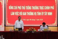 T&acirc;y Ninh b&aacute;m s&aacute;t mục ti&ecirc;u tăng trưởng, đẩy nhanh giải ng&acirc;n vốn đầu tư c&ocirc;ng