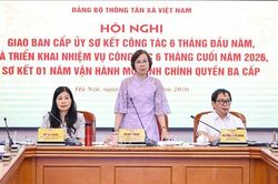 Đảng ủy Thông tấn xã Việt Nam triển khai nhiệm vụ 6 tháng cuối năm 2026
