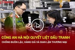 C&ocirc;ng an H&agrave; Nội quyết liệt đấu tranh chống bu&ocirc;n lậu, h&agrave;ng giả v&agrave; gian lận thương mại
