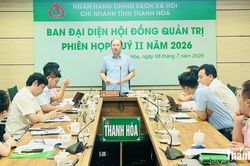 Dư nợ tín dụng chính sách tại Thanh Hóa đạt hơn 18 nghìn tỷ đồng