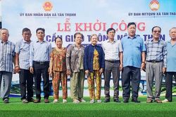 Khởi công 3 cây cầu giao thông nông thôn tại xã Tân Thạnh