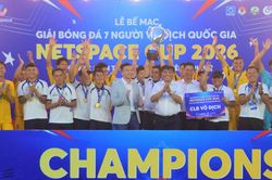 Giải bóng đá 7 người vô địch quốc gia diễn ra thành công tại Đà Nẵng