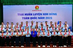 Khai mạc Trại Huấn luyện Kim Đồng cấp I toàn quốc năm 2026