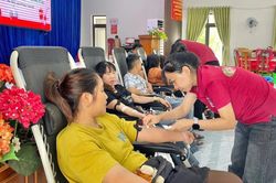 Tiếp nhận 302 đơn vị máu an toàn tại cụm khu vực Phú Thiện