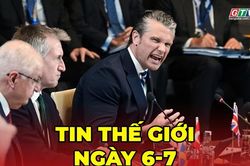 Tin thế giới ngày 6-7: Ông Trump và NATO trước phép thử đoàn kết tại Hội nghị Thượng đỉnh