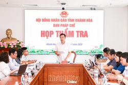 Ban Pháp chế HĐND tỉnh thẩm tra 2 nội dung UBND tỉnh trình tại Kỳ họp thứ 2, HĐND tỉnh khóa VIII