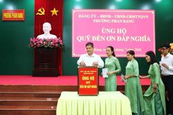 Phường Phan Rang phát động kêu gọi ủng hộ Quỹ 'Đền ơn đáp nghĩa' năm 2026
