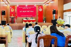 Kỳ họp thứ 2 HĐND xã Khánh Sơn khóa II
