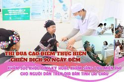 Thi đua cao điểm thực hiện Chiến dịch 90 ngày đêm khám sức khỏe định kỳ hoặc khám sàng lọc miễn phí cho người dân trên địa bàn tỉnh Lai Châu