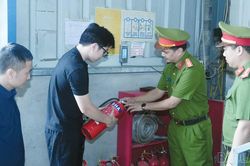 Giữ vững an toàn sản xuất từ ý thức phòng cháy