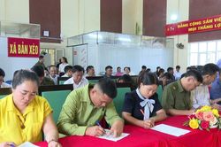 60 người dân xã Bản Xèo tham gia hội nghị lấy ý kiến về xây dựng 'xã, phường không ma túy'