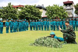 X&atilde; B&aacute;t X&aacute;t v&agrave; phường Trung T&acirc;m khai mạc huấn luyện d&acirc;n qu&acirc;n năm 2026