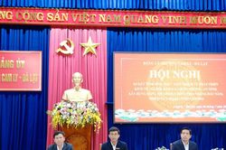 Phường Cam Ly - Đà Lạt kiện toàn tổ chức Đảng sau sắp xếp bộ máy