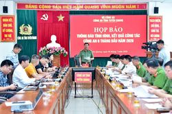Công an tỉnh Tuyên Quang giải đáp, làm rõ nhiều lĩnh vực được dư luận quan tâm