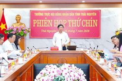 Chuẩn bị kỹ lưỡng Kỳ họp giữa năm 2026 của HĐND tỉnh Th&aacute;i Nguy&ecirc;n