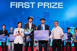 Đội thi Singapore giành quán quân Asian Hackathon for Green Future 2026