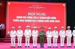 Công an Sơn La triển khai nhiệm vụ 6 tháng cuối năm 2026