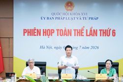 Ủy ban Pháp luật và Tư pháp họp Phiên toàn thể lần thứ 6