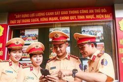 Hơn 1.300 CSGT Thủ đô vào 'Phòng thi' đặc biệt trên không gian số