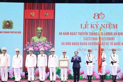 Lễ kỷ niệm 80 năm Ng&agrave;y truyền thống lực lượng An ninh nh&acirc;n d&acirc;n (12/7/1946 - 12/7/2026) Lực lượng An ninh nh&acirc;n d&acirc;n C&ocirc;ng an Thủ đ&ocirc; lập nhiều chiến c&ocirc;ng xuất sắc