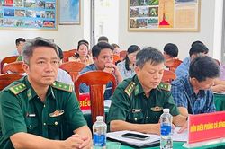 Hội nghị tuyên truyền, quán triệt, triển khai các văn bản mới của Bộ Quốc phòng và Bộ Tư lệnh Bộ đội Biên phòng tại Đồn Biên phòng Cà Xèng