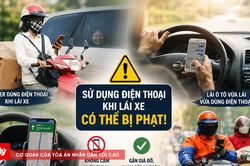 D&ugrave;ng Google Maps khi l&aacute;i xe c&oacute; bị phạt?