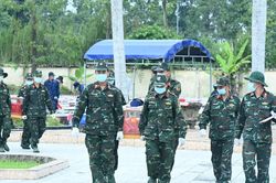 Cần Thơ lấy 1.324 mẫu sinh phẩm tại Nghĩa trang liệt sĩ Ô Môn