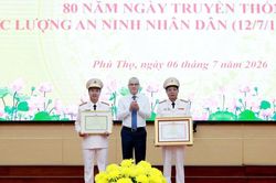 Lực lượng An ninh C&ocirc;ng an Ph&uacute; Thọ 'l&aacute; chắn' bảo vệ nh&acirc;n d&acirc;n
