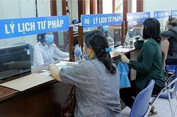 R&uacute;t ngắn thời gian cấp phiếu l&yacute; lịch tư ph&aacute;p