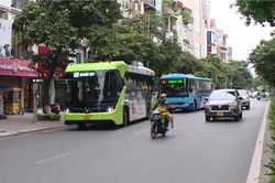 Hà Nội dẫn đầu cả nước về chuyển đổi xe buýt xanh