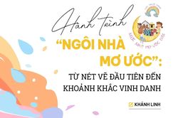 Hành trình 'Ngôi nhà mơ ước': Từ nét vẽ đầu tiên đến khoảnh khắc vinh danh