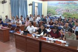 Ph&oacute; Chủ tịch Thường trực HĐND tỉnh L&atilde; Ho&agrave;i Nam dự sinh hoạt tại chi bộ x&oacute;m 2, x&atilde; Bảo Lạc