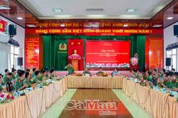 C&ocirc;ng an C&agrave; Mau: Ho&agrave;n th&agrave;nh 52/74 chỉ ti&ecirc;u Bộ C&ocirc;ng an giao