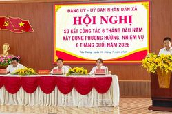 Xã Tân Hưng duy trì đà tăng trưởng, quyết tâm hoàn thành mục tiêu năm 2026
