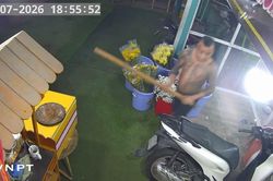 'Huy Tài đui' gây náo loạn tiệm hoa sau khi tấn công vợ cũ bằng dao