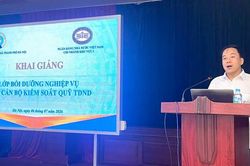 Bồi dưỡng nghiệp vụ cho gần 100 c&aacute;n bộ kiểm so&aacute;t Quỹ t&iacute;n dụng nh&acirc;n d&acirc;n