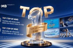 MB dẫn đầu thương hiệu Ngân hàng dành cho khách hàng ưu tiên và sản phẩm vay vốn được khách hàng ưu tiên lựa chọn