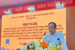 Đổi mới tư duy, hành động đưa xã Nội Bài trở thành động lực phát triển mới ở cửa ngõ Thủ đô