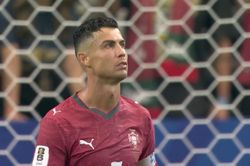 Biểu cảm của Ronaldo khi khép lại World Cup 2026