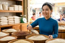 Giá lúa gạo hôm nay 7.7.2026: Tiếp tục đi ngang, gạo thơm giữ lợi thế