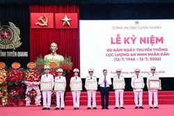 Tuyên Quang xây dựng thế trận an ninh nhân dân vững chắc ngay từ cơ sở