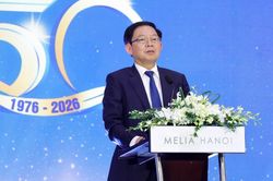 Ph&oacute; Thủ tướng Hồ Quốc Dũng dự kỷ niệm 50 năm th&agrave;nh lập Viện Năng lượng nguy&ecirc;n tử Việt Nam