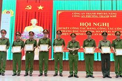 Công an phường Thanh Khê tập trung nhiều giải pháp bảo đảm tình hình an ninh trật tự