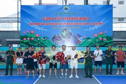 Giao lưu Pickleball ch&agrave;o mừng Chương tr&igrave;nh Giao lưu hữu nghị Quốc ph&ograve;ng bi&ecirc;n giới Việt Nam - L&agrave;o lần thứ 3