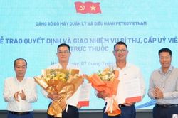 Đảng ủy Bộ máy QL&ĐH Petrovietnam kiện toàn nhân sự các tổ chức Đảng trực thuộc
