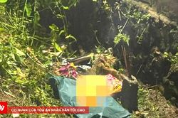 Phát hiện sọ người khi phát quang bờ mương
