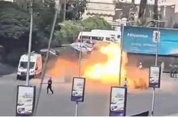 Nổ lớn gần khách sạn Tổng thống Pháp Macron lưu trú tại Damascus