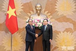 Chủ tịch Quốc hội Trần Thanh Mẫn tiếp Tổng Chưởng lý Malaysia